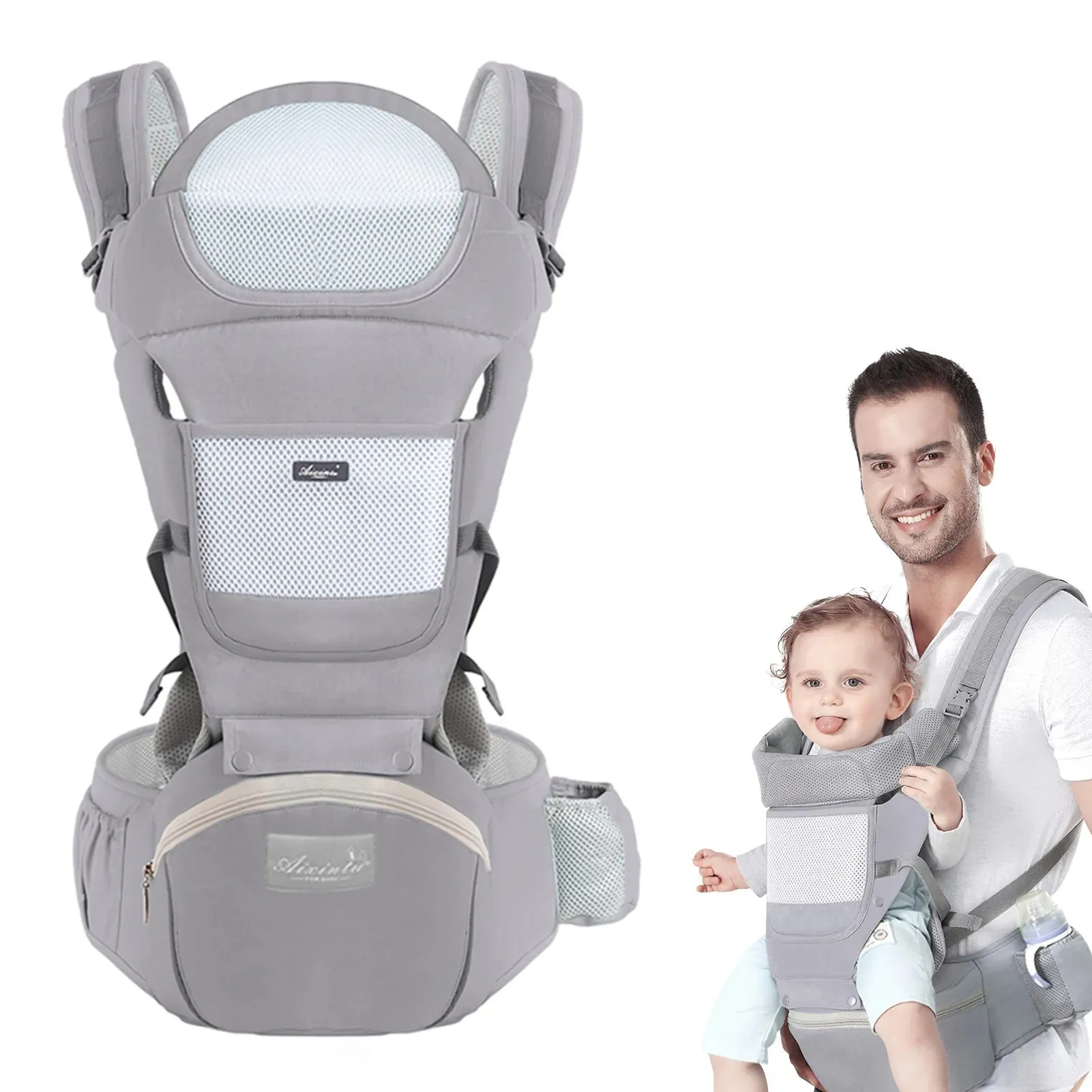 Newborn Cotton Baby Carrier Ergonomic Infant Waist Stool
