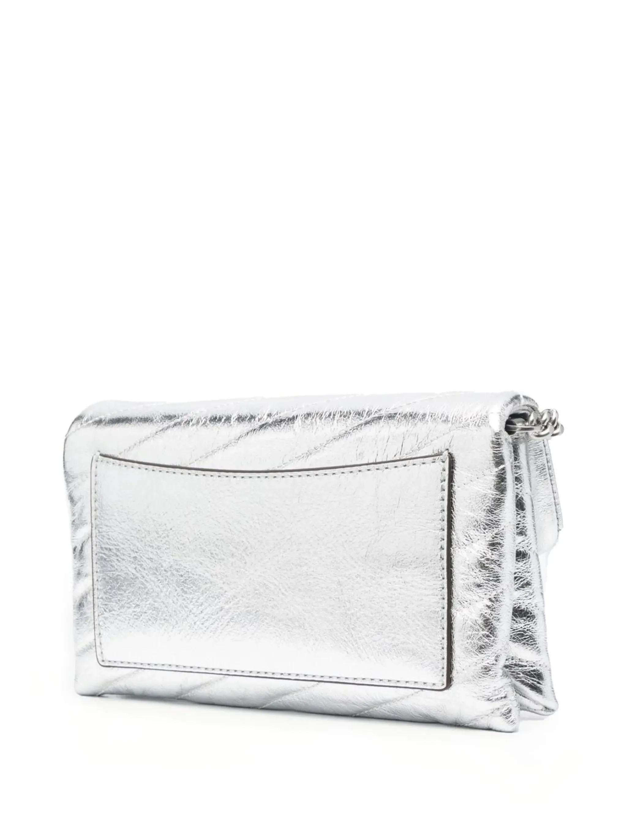 No-hassle exchange quilted crossbody metallic bag Quick delivery Kira
