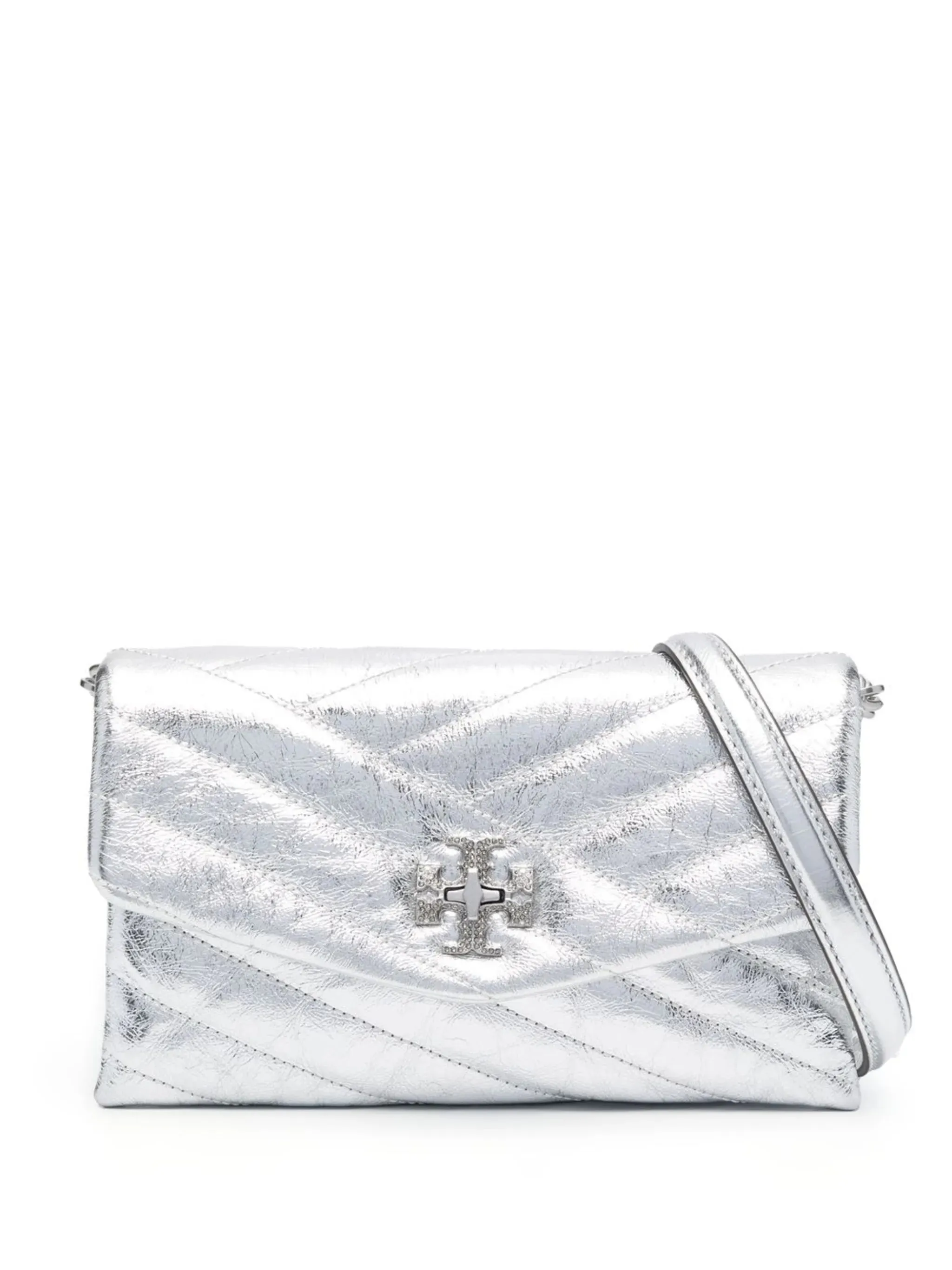 No-hassle exchange quilted crossbody metallic bag Quick delivery Kira