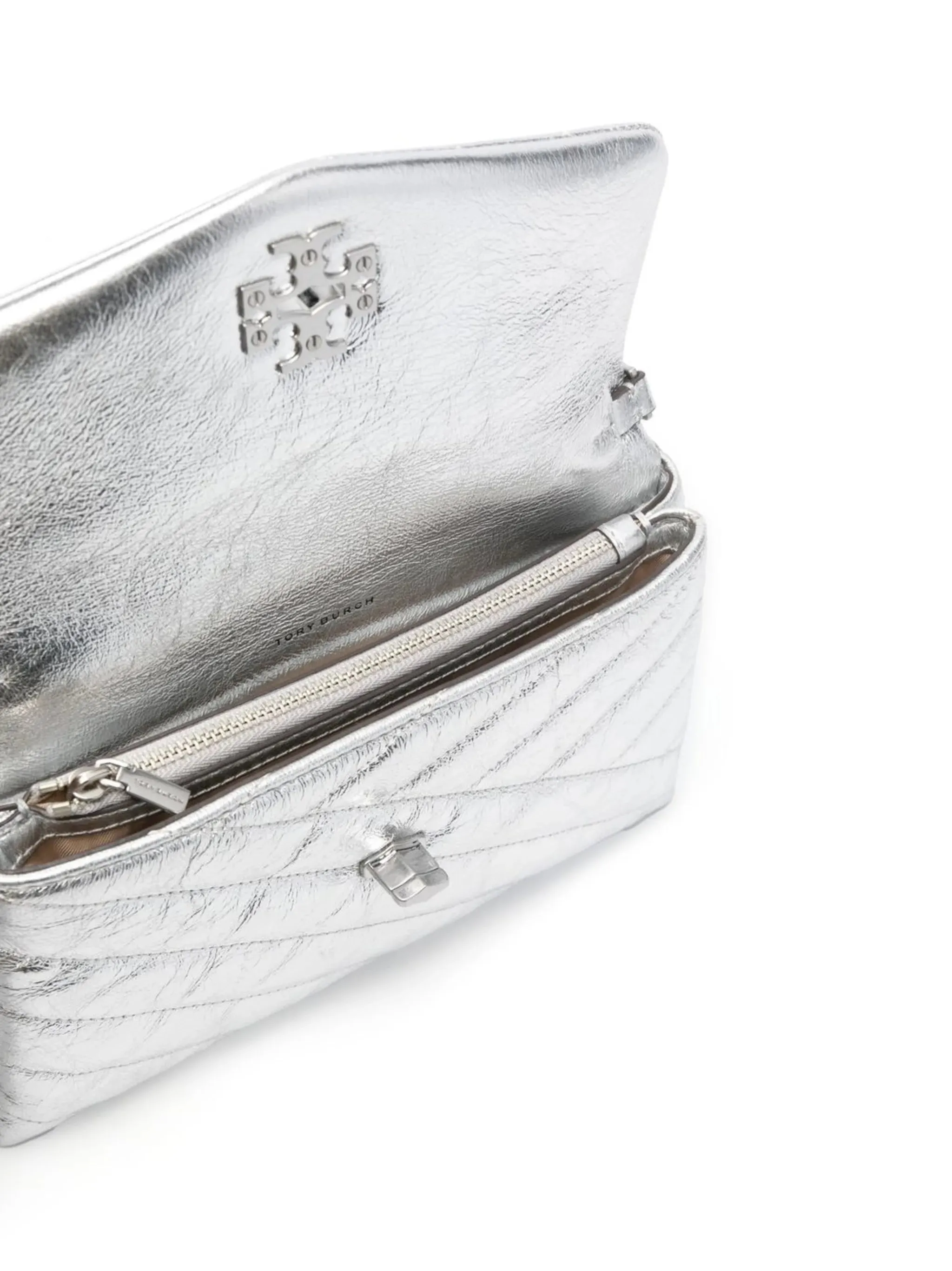 No-hassle exchange quilted crossbody metallic bag Quick delivery Kira
