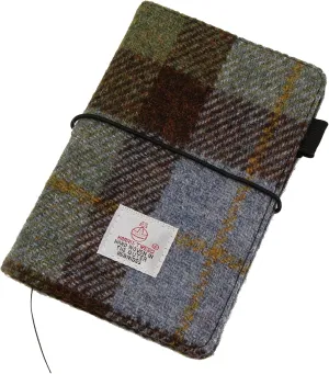 Notebook Kraft Book Cover Pocket 3.5X 5.5 Inch Harris Tweed (MacLeod Notebook Cover)