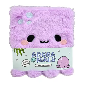 Octopus fluffy notebook