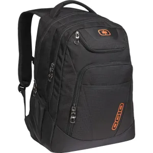 Ogio Tribune Carrying Case (Backpack) for 17 Notebook - Black - Moisture Resistant Interior - Polyester, Fleece Interior - Handle, Shoulder Strap - 19.5 Height x 13.5 Width x 9 Depth