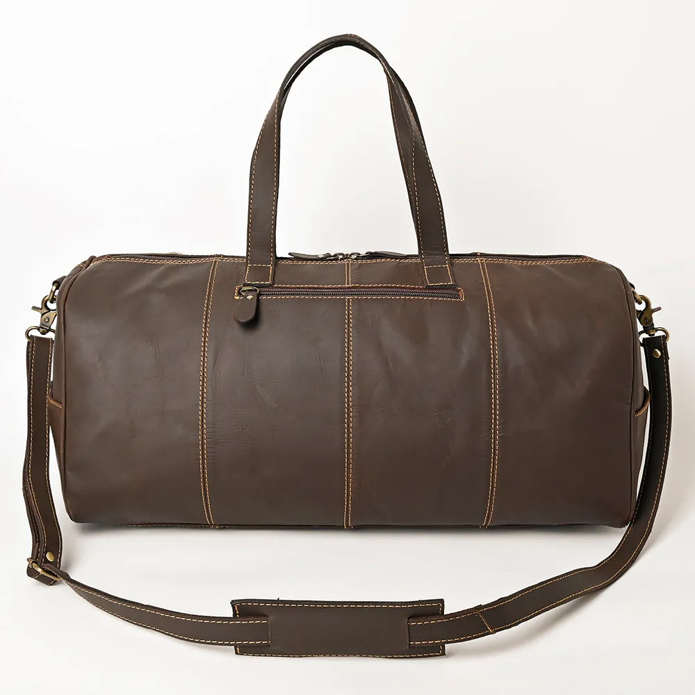OHLAY OHA101C DUFFEL Upcycled Wool Genuine Leather women bag western handbag purse