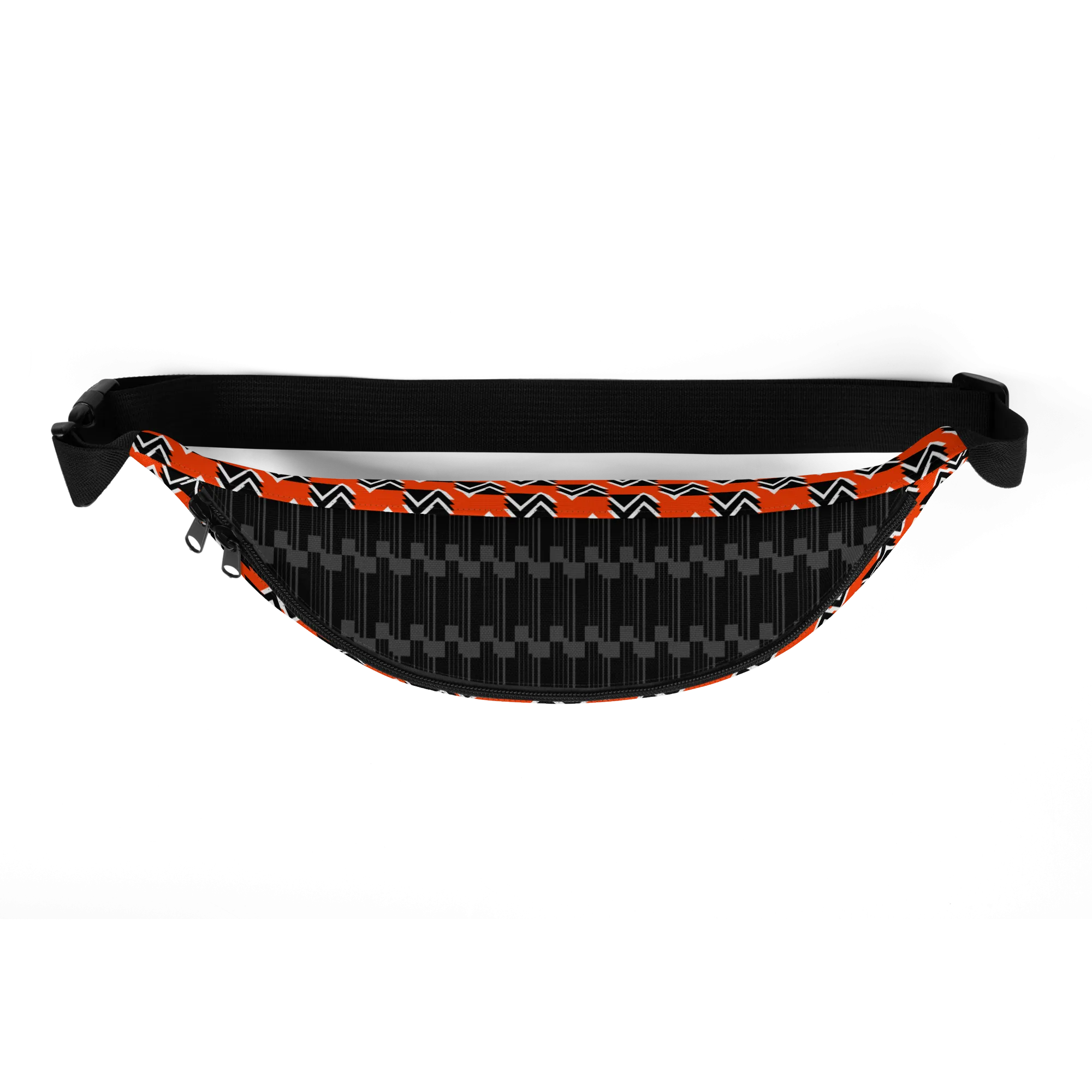 Origen Destination |On-Arrival Point of Origen Symbol-inspired Orange waist/shoulder bag