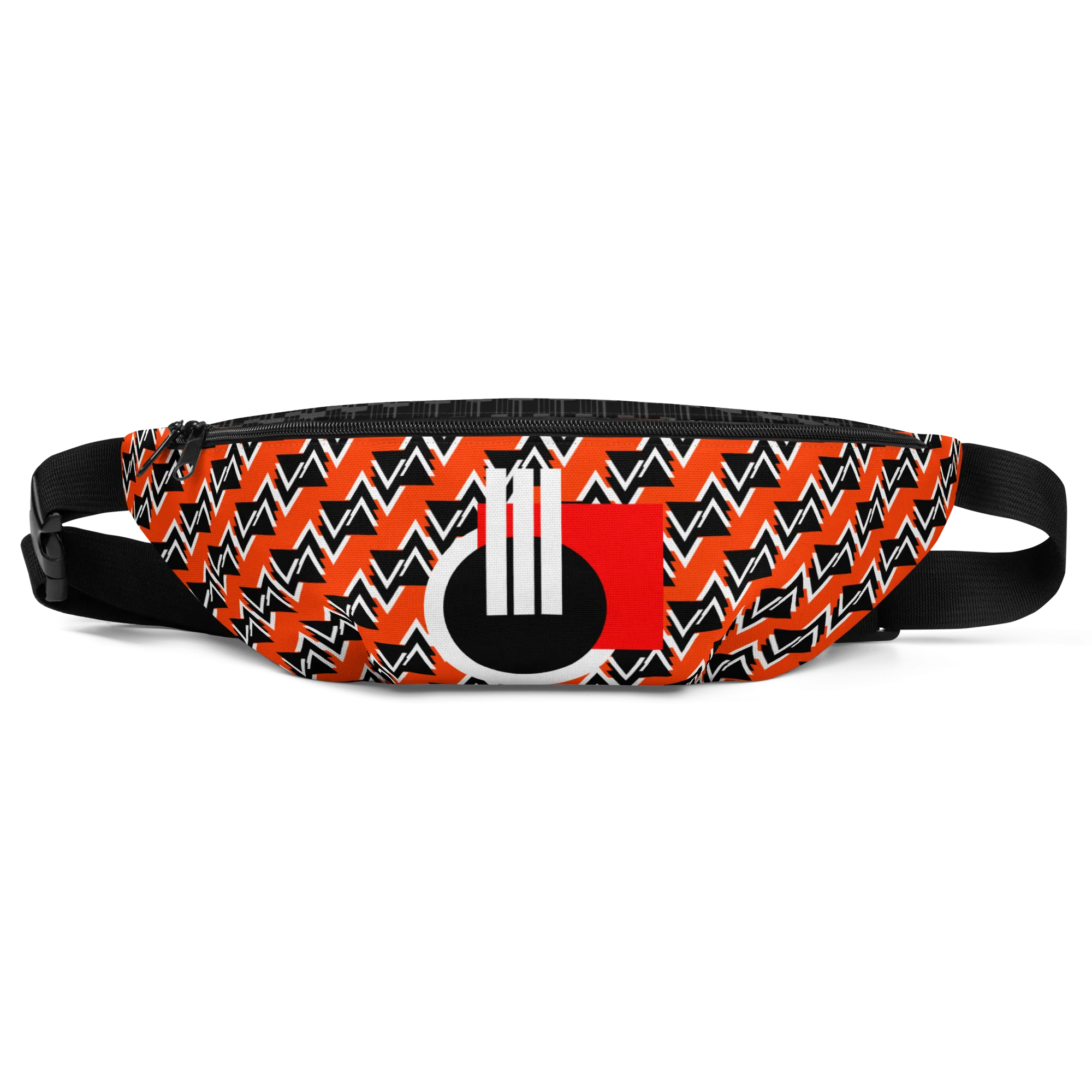 Origen Destination |On-Arrival Point of Origen Symbol-inspired Orange waist/shoulder bag