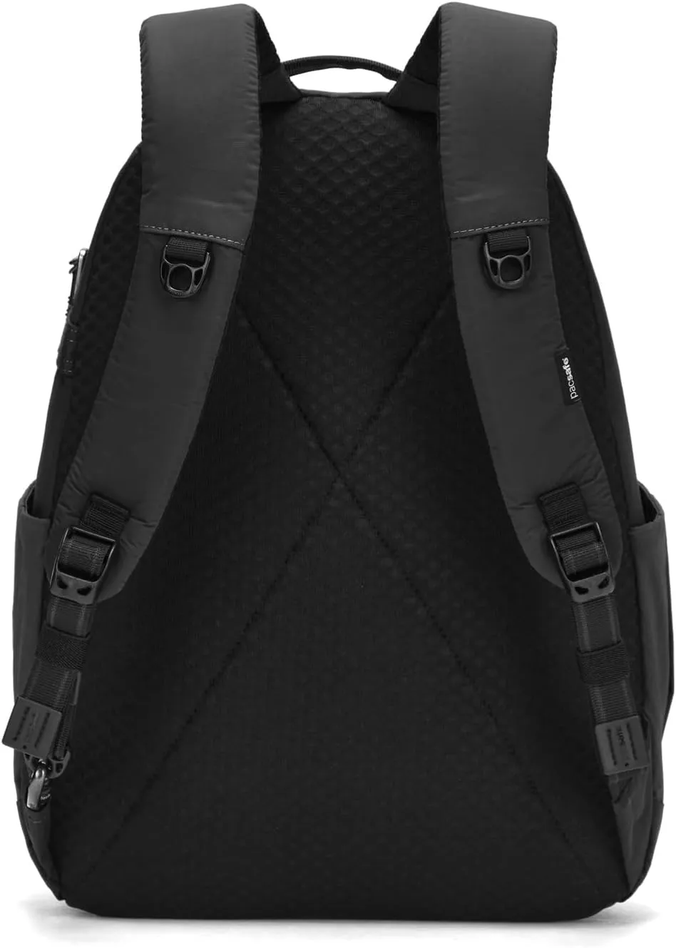 Pacsafe Metrosafe LS350 15 Liter Anti Theft Laptop Daypack/Backpack - with Padded 13" Laptop Sleeve, Black