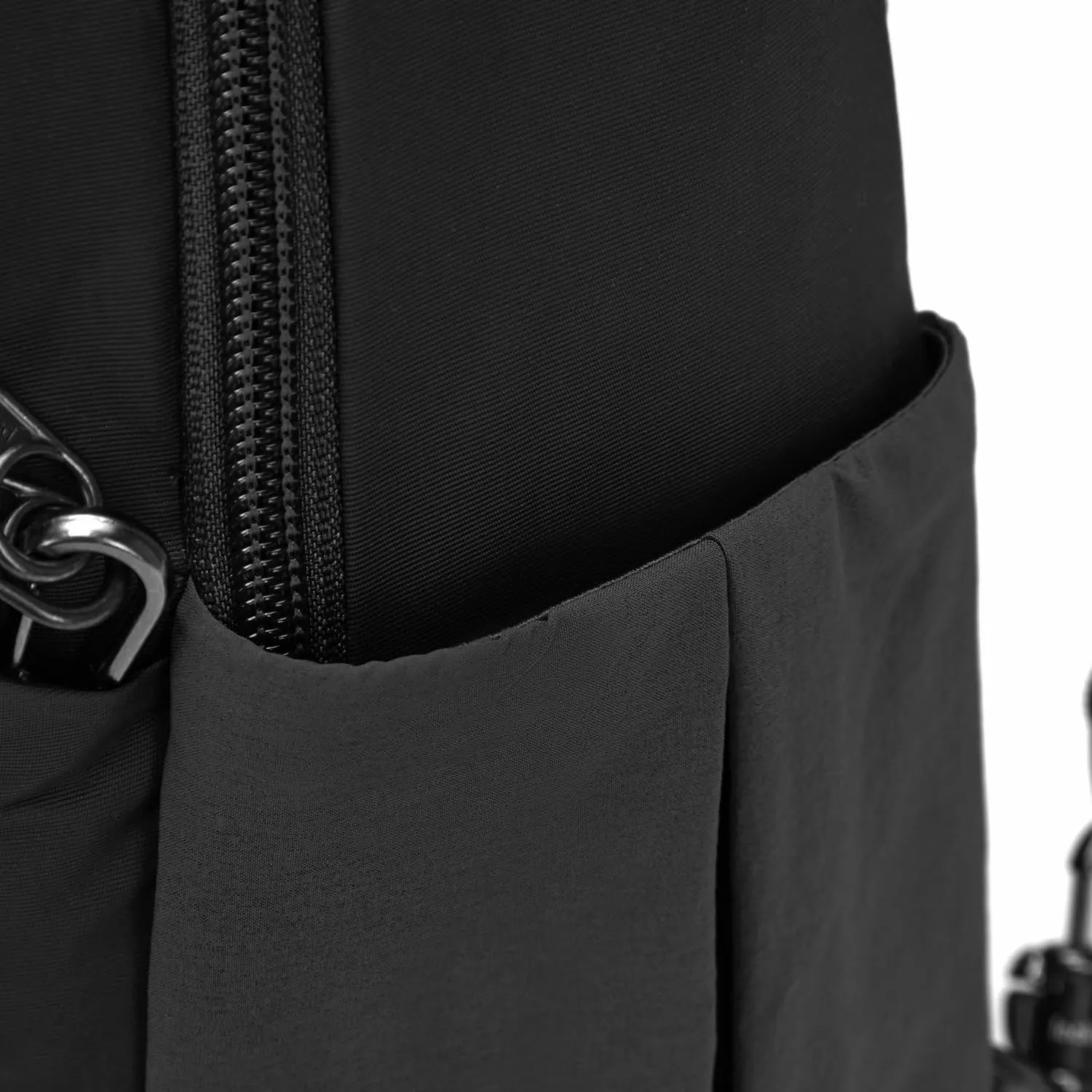 Pacsafe Metrosafe LS350 15 Liter Anti Theft Laptop Daypack/Backpack - with Padded 13" Laptop Sleeve, Black
