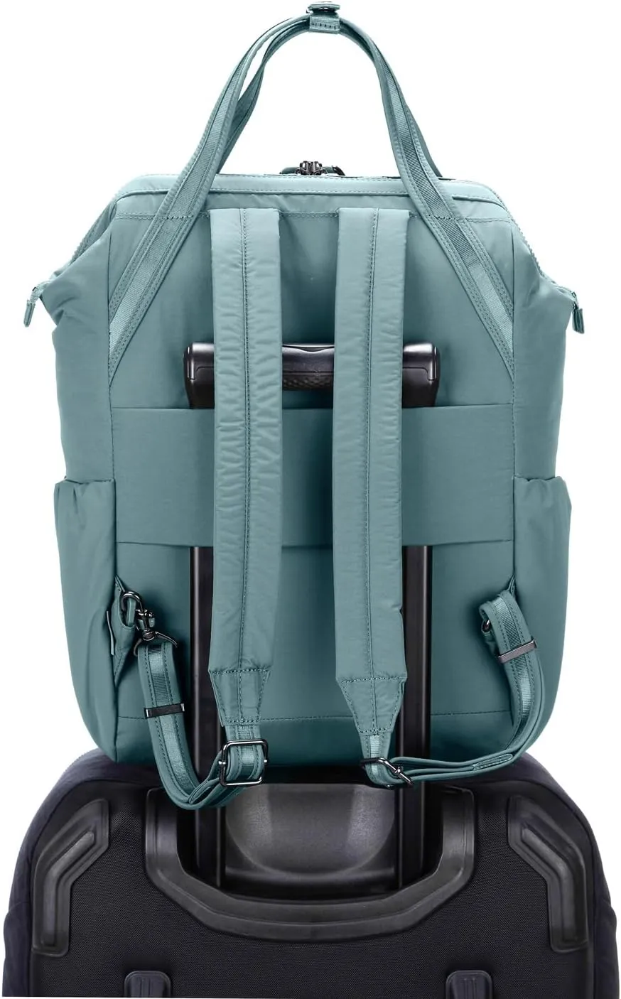 Pacsafe Women's Citysafe CX 17L Anti Theft Backpack-Fits 16 inch Laptop, Fresh Mint, One Size