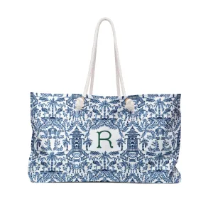 Palm Beach Monogrammed Carry-All Tote