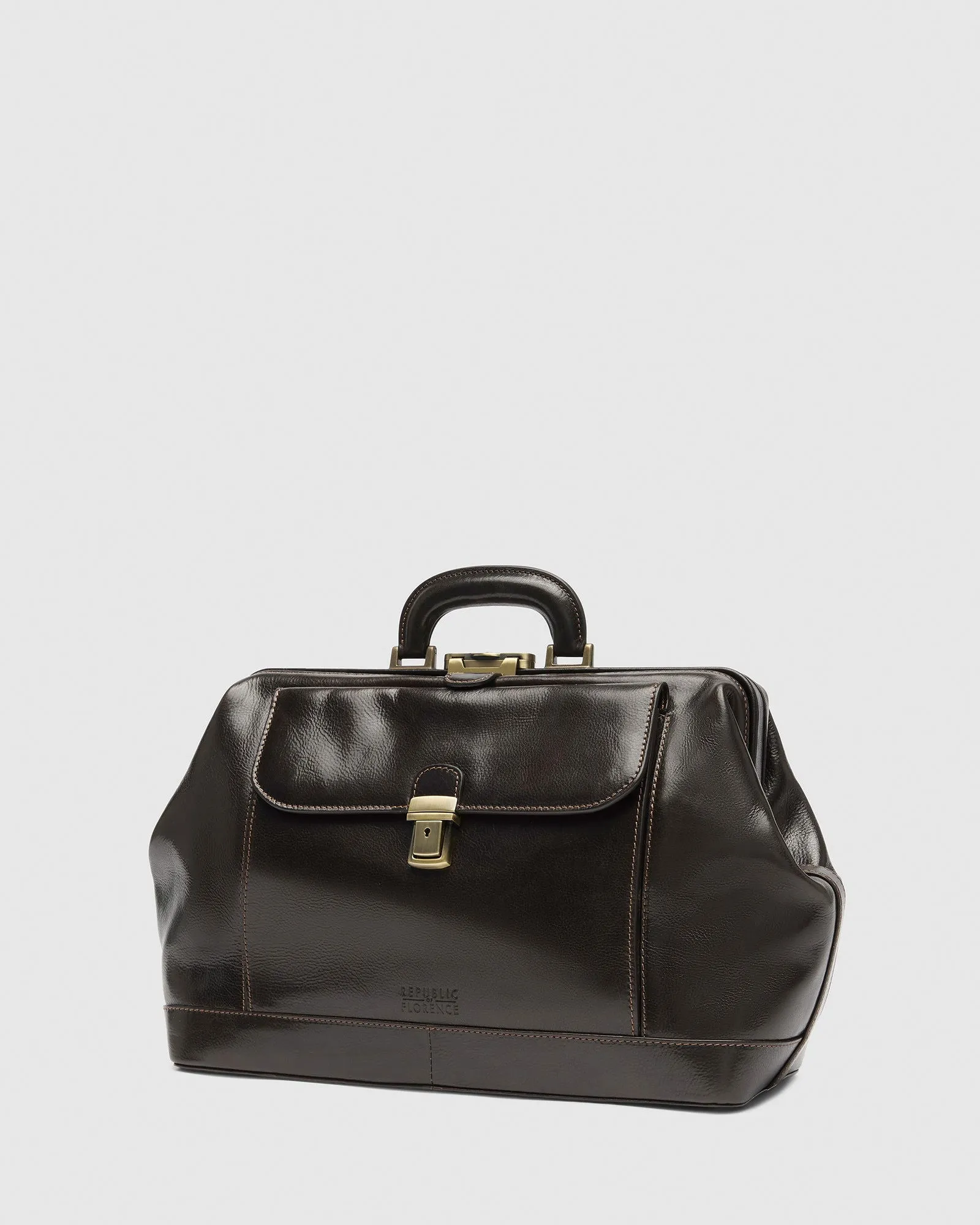 Panacea Chocolate - Leather Doctor Bag