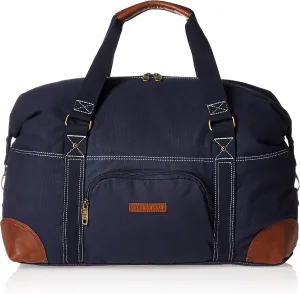 Perry Ellis 22" Carry-on Weekender Canvas Duffel Bag