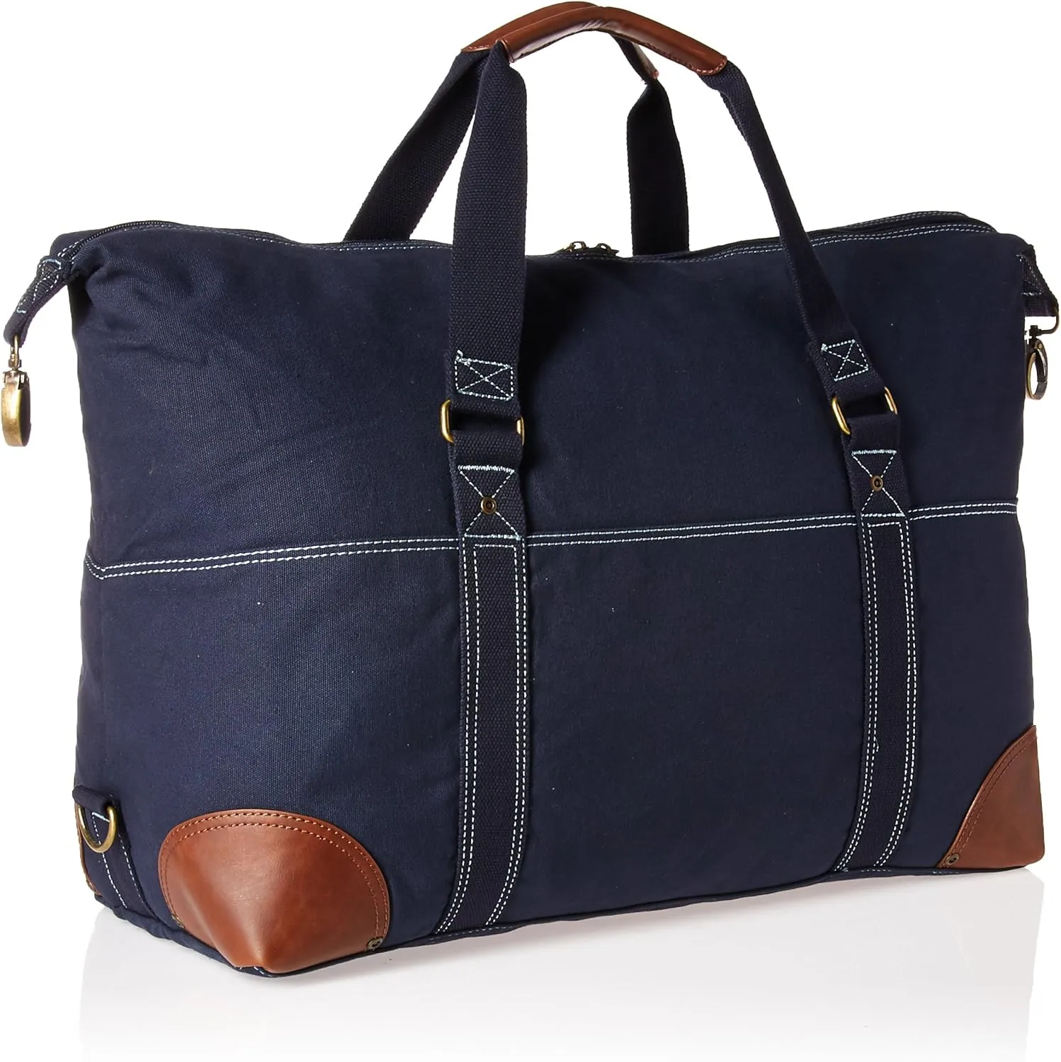 Perry Ellis 22" Carry-on Weekender Canvas Duffel Bag