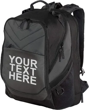 Personalized Custom Business Computer Backpack - Add Your Name (17" Laptops)