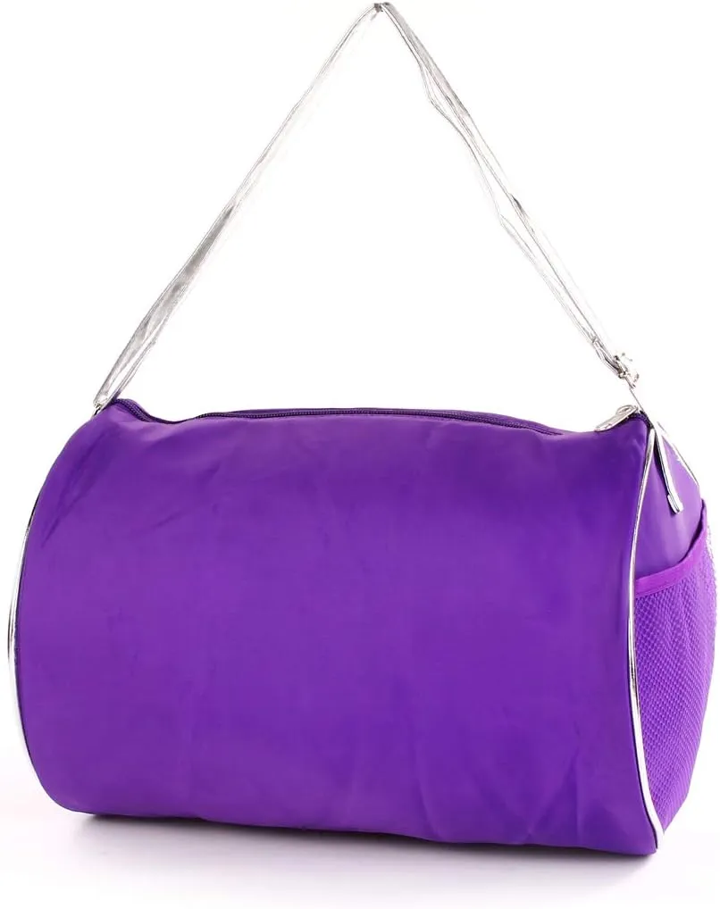 Personalized Dance Sports Ballet Girls 12 Inch Duffel Bag With Custom Name