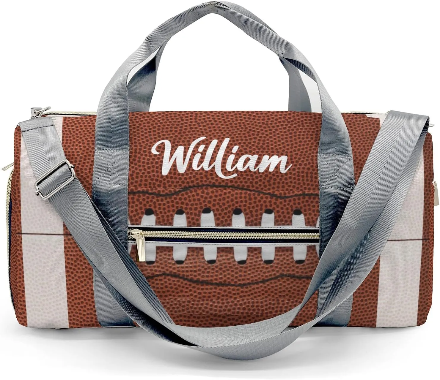 Personalized Duffel bag for Kids, Custom Small Duffle Gym Bag with Name, Sports Workout Travel Bag with Shoes Compartment, Weekender Bag, Sleepover Bag