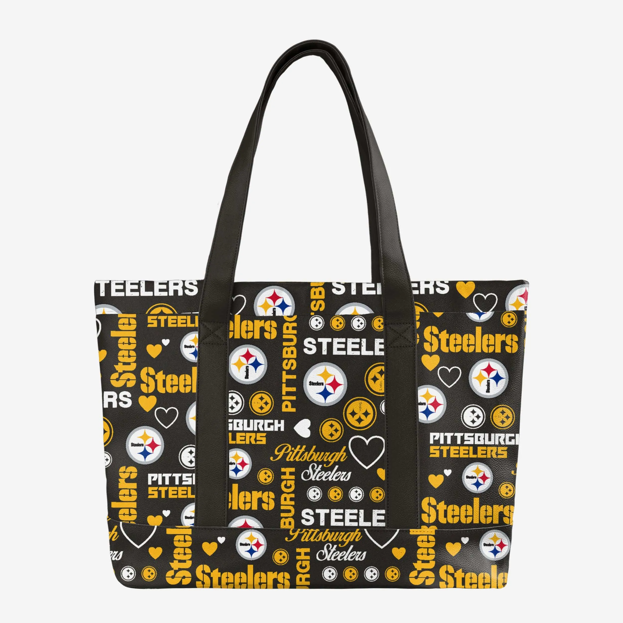 Pittsburgh Steelers Logo Love Tote Bag