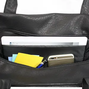 PLEATHER DUFFEL
