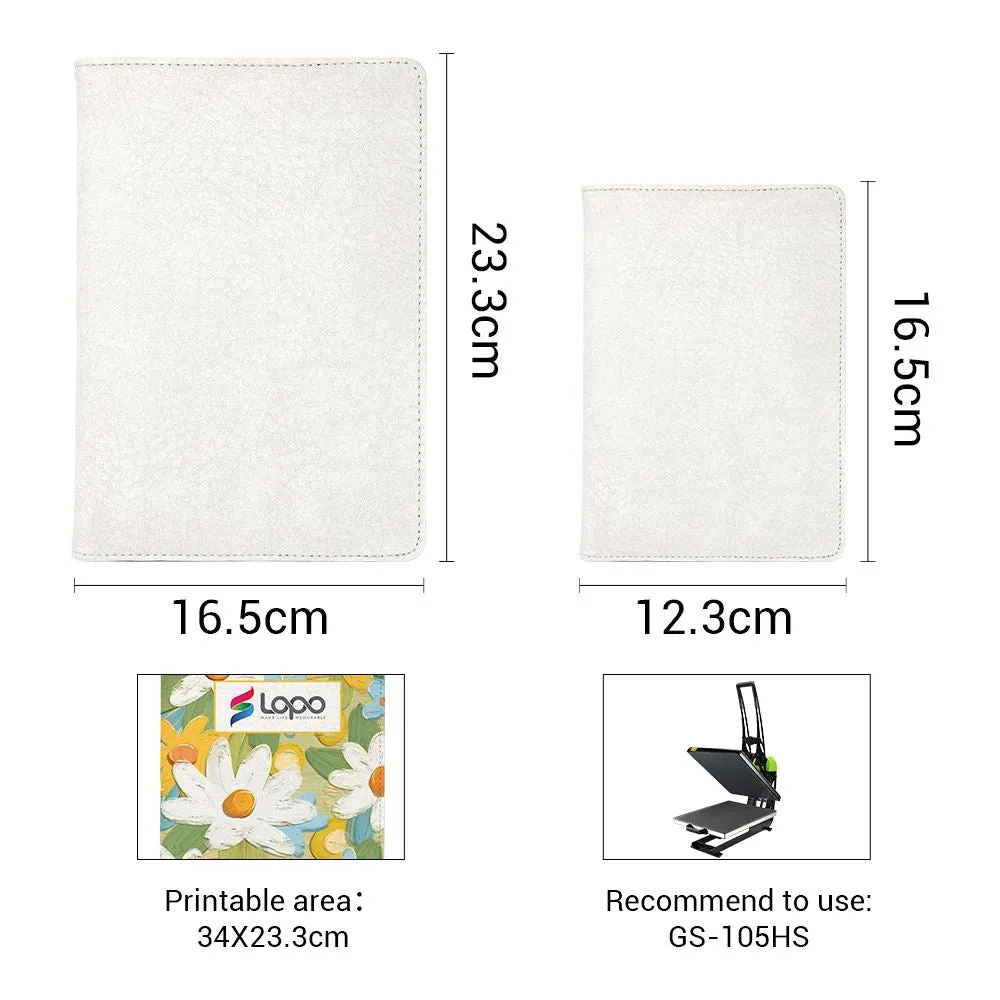 Poly PU Notebook A5 - White