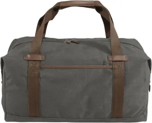 Port Authority Cotton Canvas Duffel. BG803, Dark Smoke Grey, OSFA