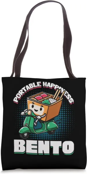 Portable Joy on Wheels: Bento Bento Tote Bag