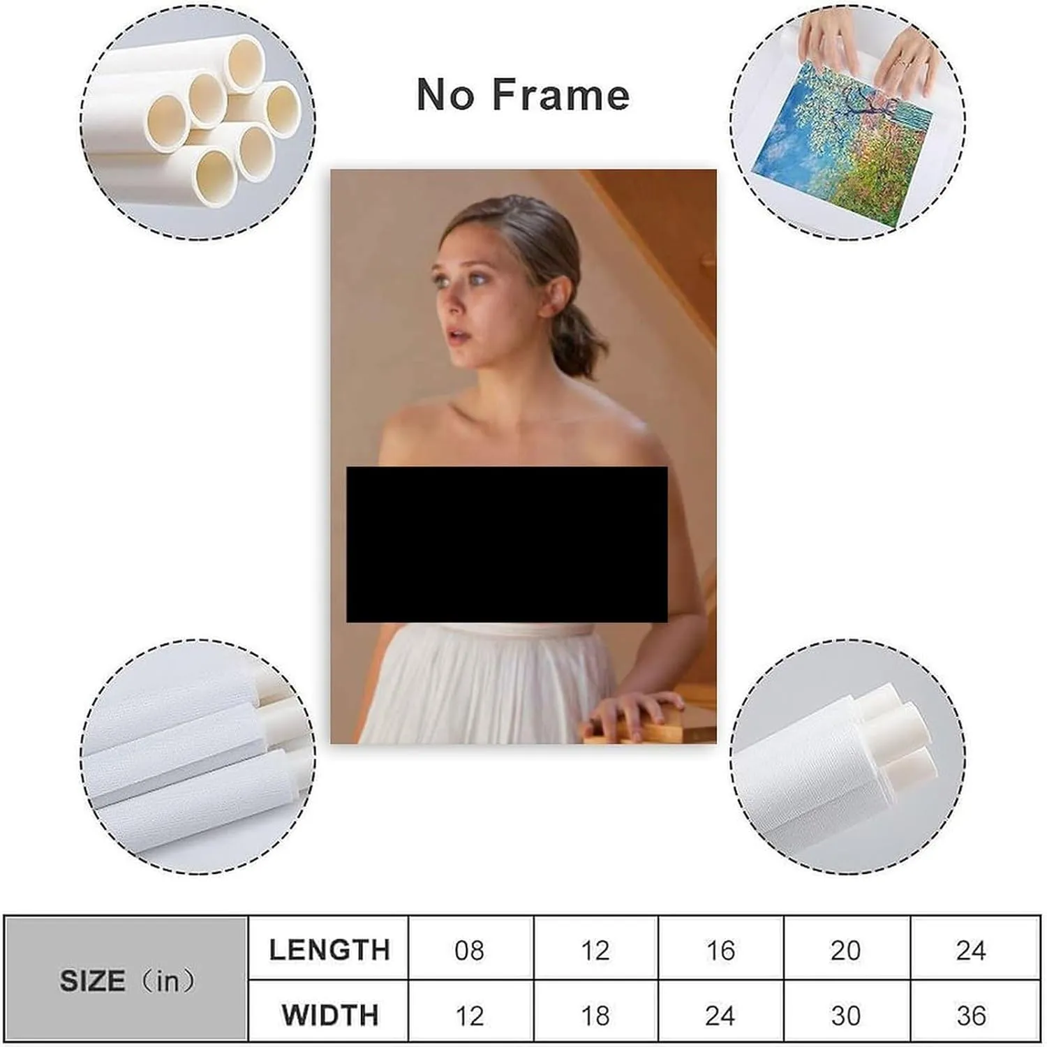 Posters Sexy Elizabeth Olsen Posters Sexy Art Posters Room Decoration PostersWall Poster Art Canvas Printing Gift Office Bedroom Aesthetic Poster 08x12inch(20x30cm) Unframe-style