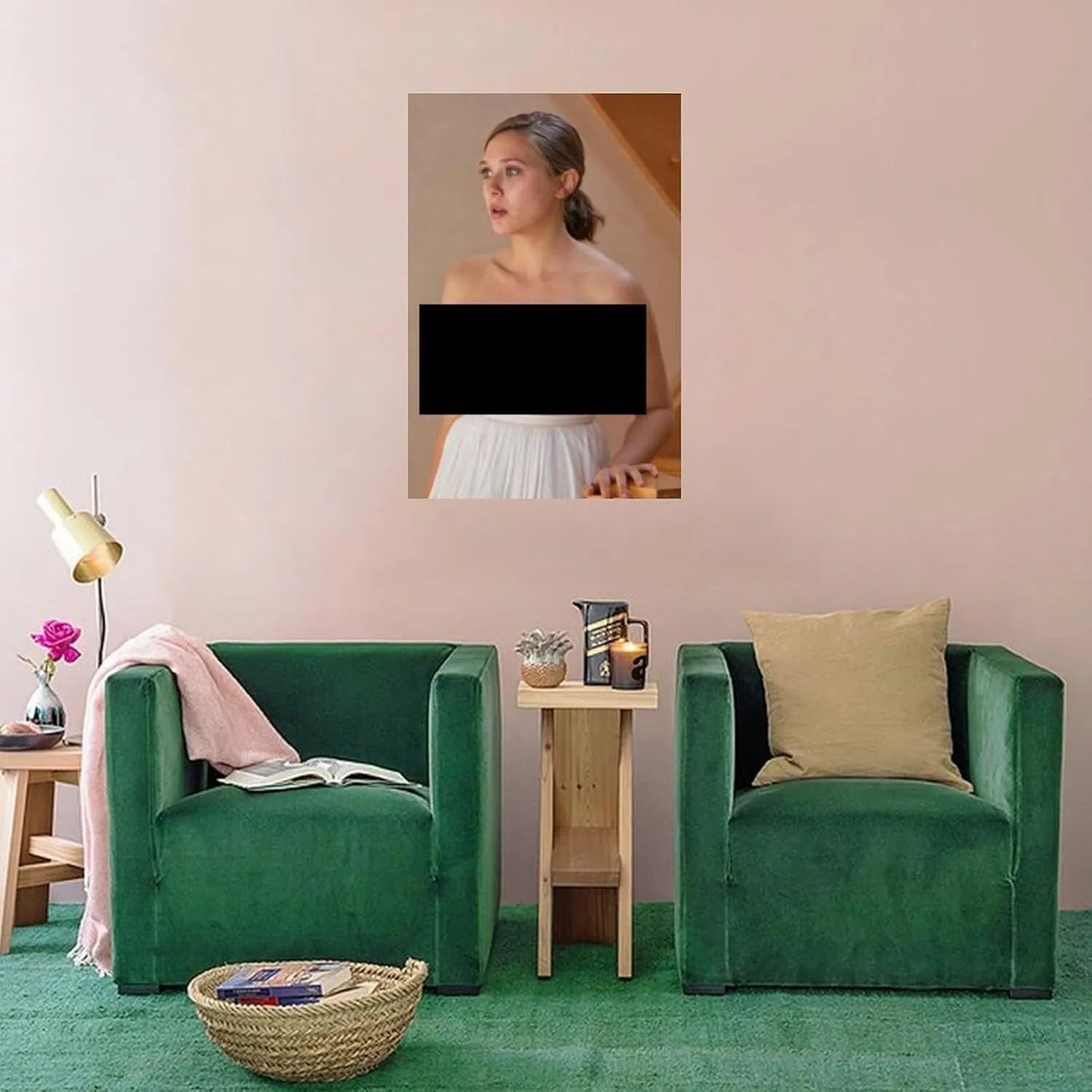Posters Sexy Elizabeth Olsen Posters Sexy Art Posters Room Decoration PostersWall Poster Art Canvas Printing Gift Office Bedroom Aesthetic Poster 08x12inch(20x30cm) Unframe-style