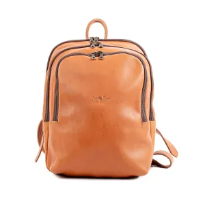 Premium 14" laptop Full Grain Buffalo Leather Backpack