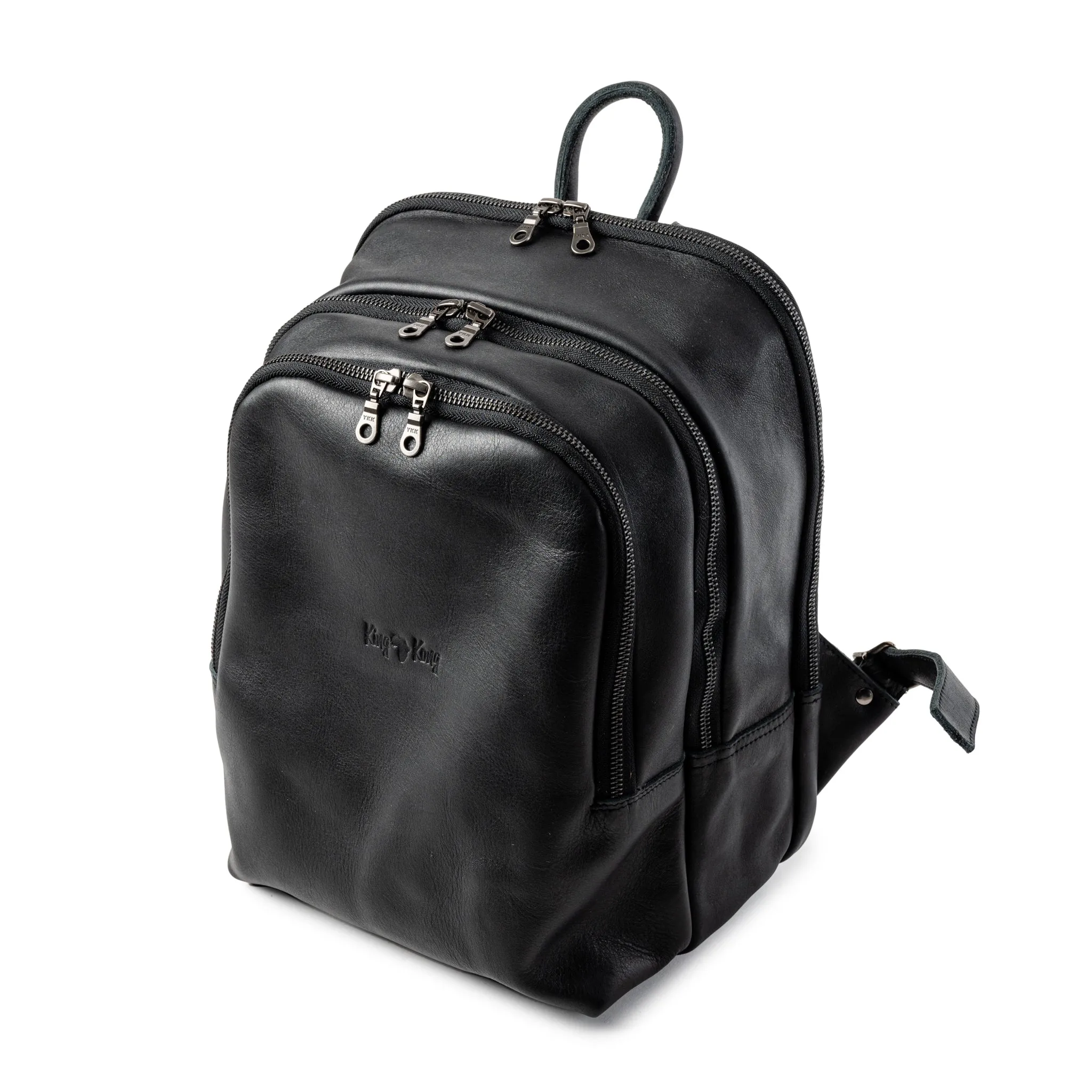 Premium 14" laptop Full Grain Buffalo Leather Backpack
