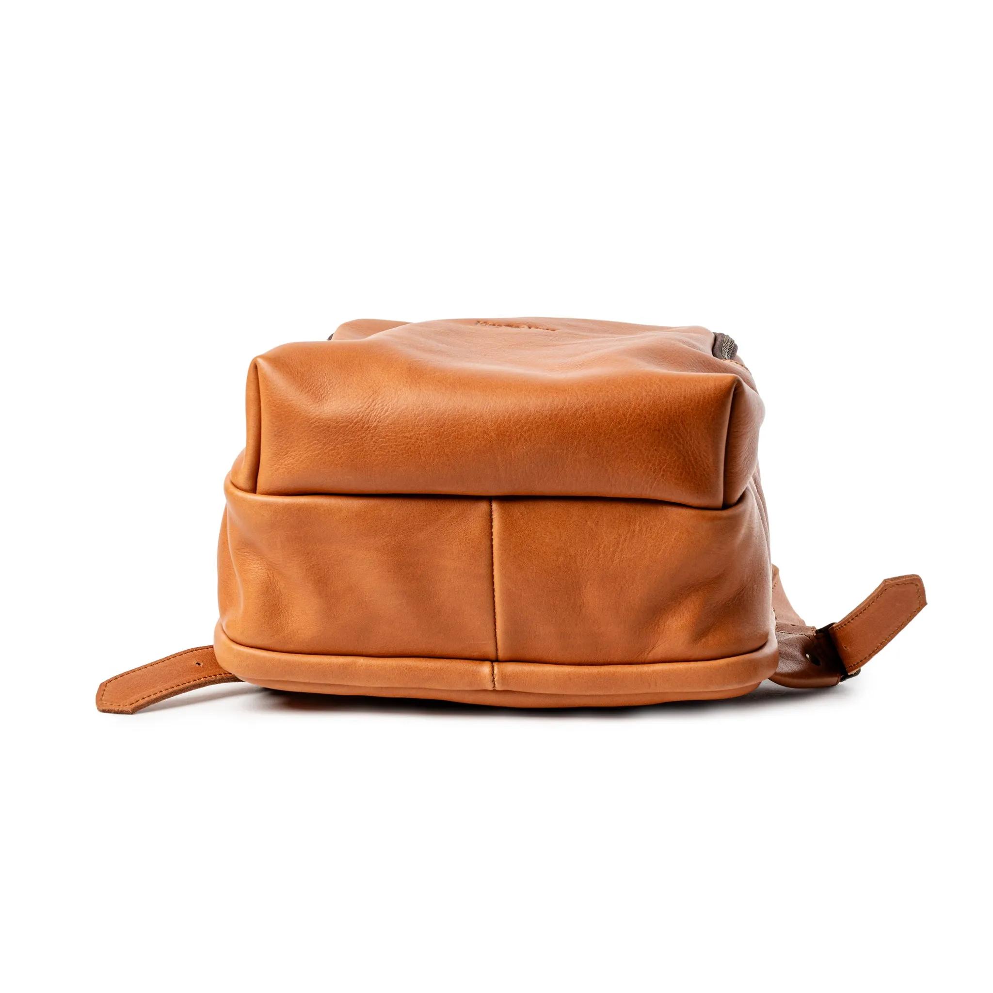 Premium 14" laptop Full Grain Buffalo Leather Backpack