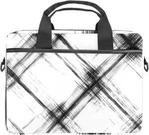 Protective Laptop Shoulder Messenger Bag Boho Small Florals Briefcase Carrying Case Sleeve