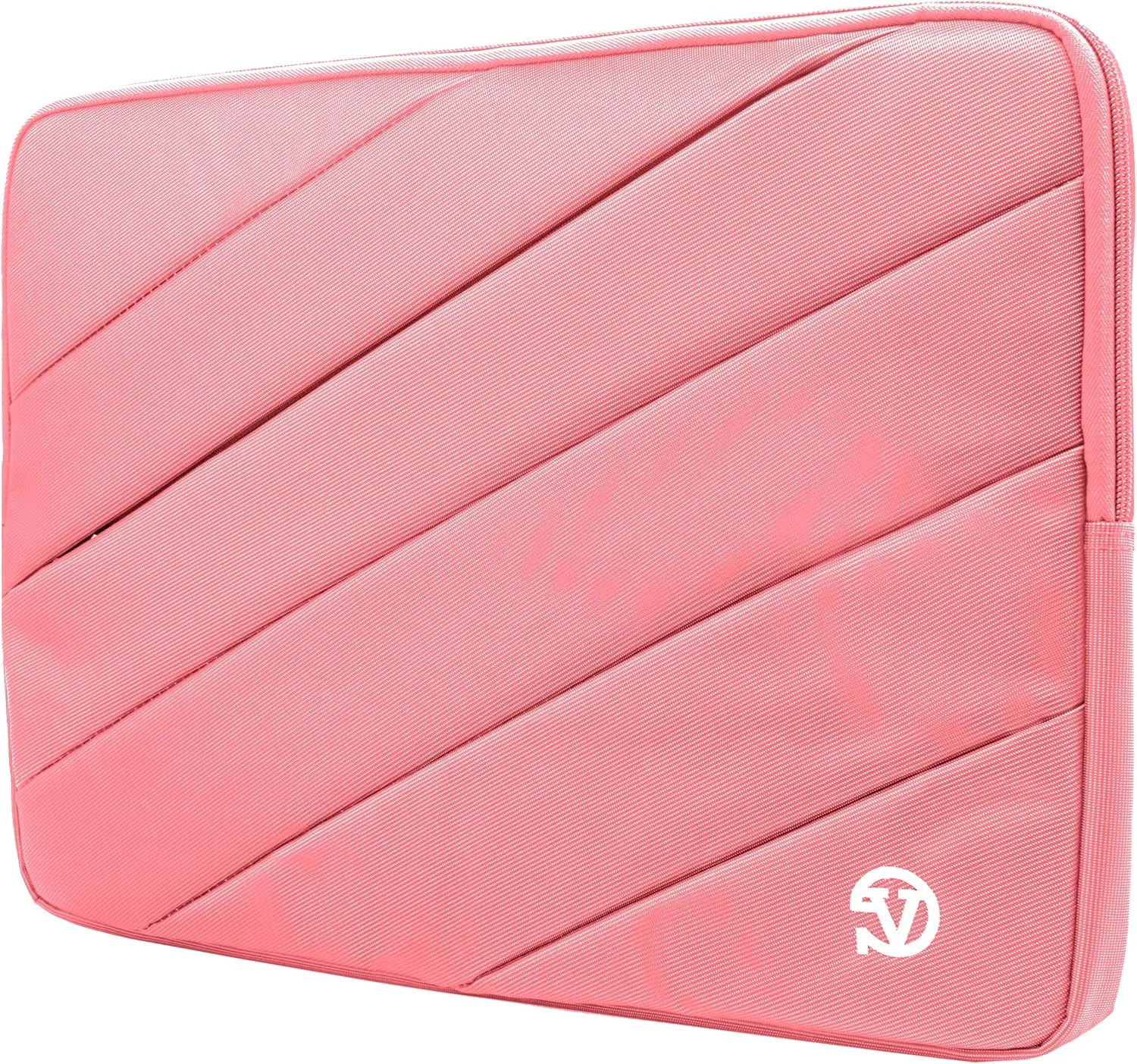 Protective Shock Absorbing Pink Laptop Sleeve for Asus VivoBook, ZenBook, ASUSPRO, Transformer, ROG, TUF, ZenScreen, ChromeBook 14 to 15.6 inch