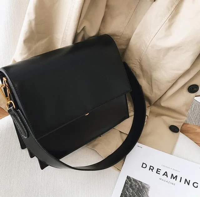 PU Shoulder European Fashion Women's On-time delivery Women Alligator Tote bag Leather Simple 2018 Quality New Designer Bags Handbag Privacy-focused Crossbody