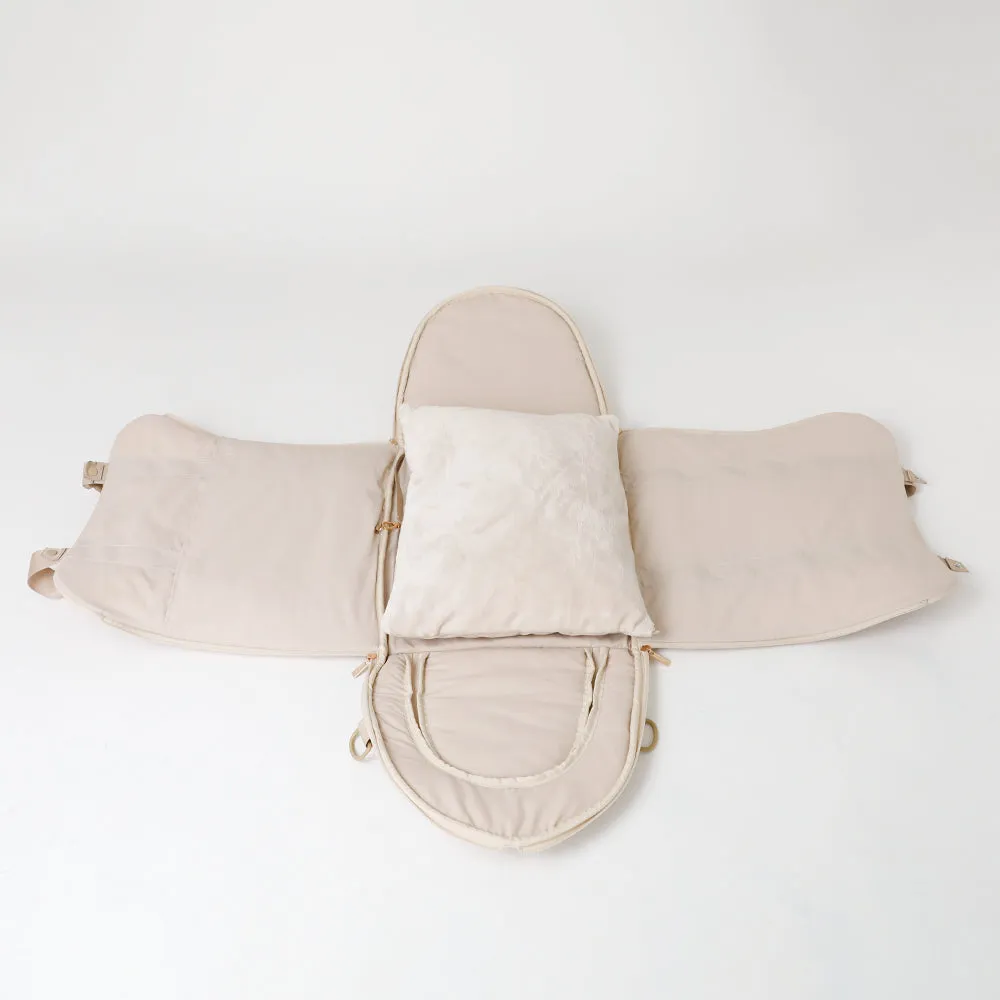 quilting triangle dive bag