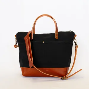 Rapidan Deluxe Crossbody Tote - Black