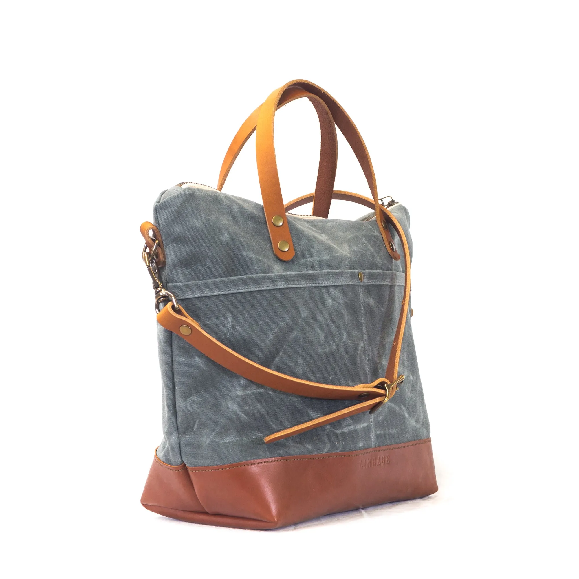 Rapidan Deluxe Crossbody Tote - Charcoal