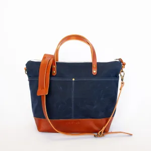 Rapidan Deluxe Crossbody Tote - Navy