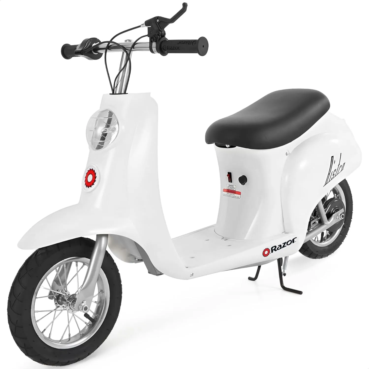 Razor Pocket Mod Miniature Euro 24V Electric Kids Ride On Retro Scooter