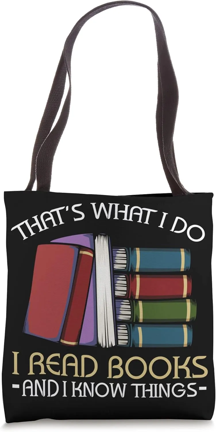 Reading Lover Geek Funny Fan Library Spare Timing Tote Bag
