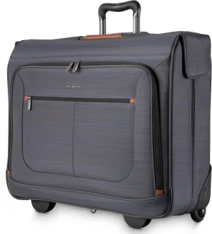 Ricardo Beverly Hills Montecito 2.0 Softside Wheeled Rolling Garment Bag for Travel, Men and Women, Built-in Suit Compartment, 23-inch Wide, Grey
