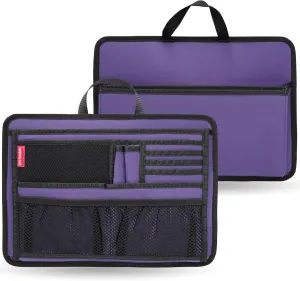 Rugged Organizer Insert for Briefcase Messenger Tote Bag Laptop iPad Computer Notebook Document