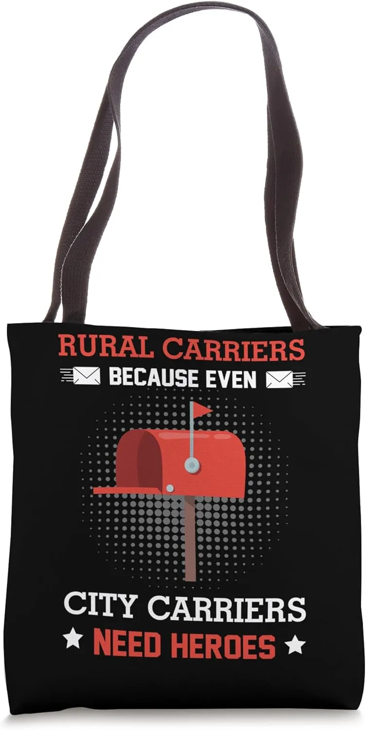 Rural Carriers Postal Worker Mail Delivery Tote Bag