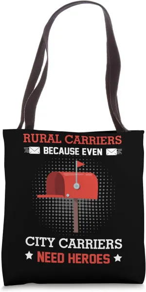Rural Carriers Postal Worker Mail Delivery Tote Bag