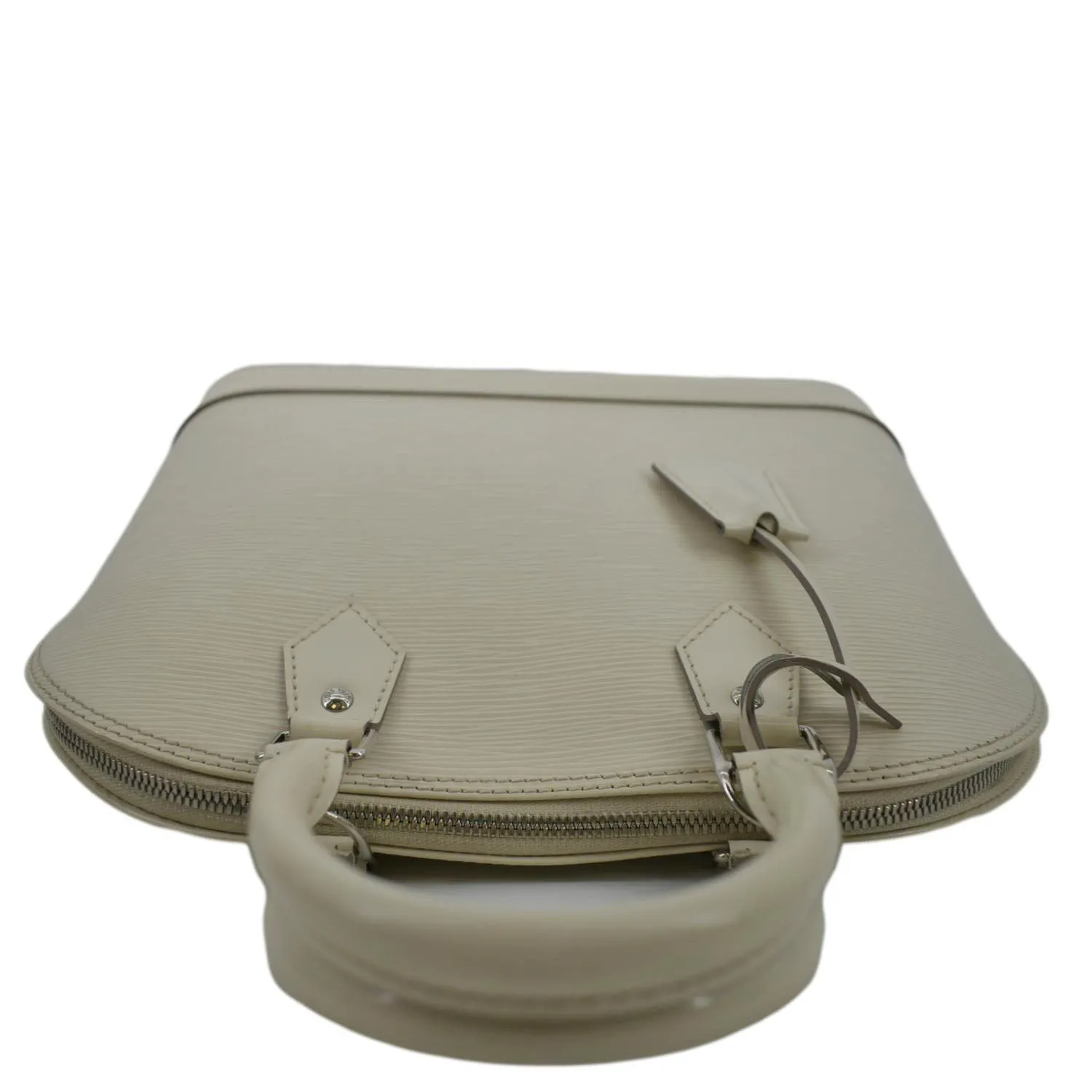 Satchel Bag Massive bargain LOUIS Leather PM Alma VUITTON Epi Ivory Monthly deal