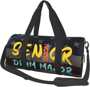 Senior 2030 Drum Major Duffel Bag Gym Bag Travel Sports Tote Large Foldable Beach Swim Yoga8