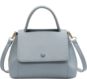 Shoulder Bags Shoulder Bag Big Bag Casual Messenger Bag Lady Handbag Solid Color Lady Bag Daily Shopping Bag Female Bag(Blue)
