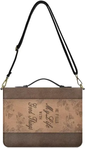 Shoulder Strap Bag Bible Bag for Women Bible Cover Bible Case with Handle Zipper Christmas Gift for Mother