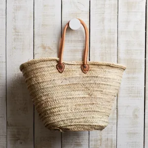 Sienna Market Basket with Natural Handles