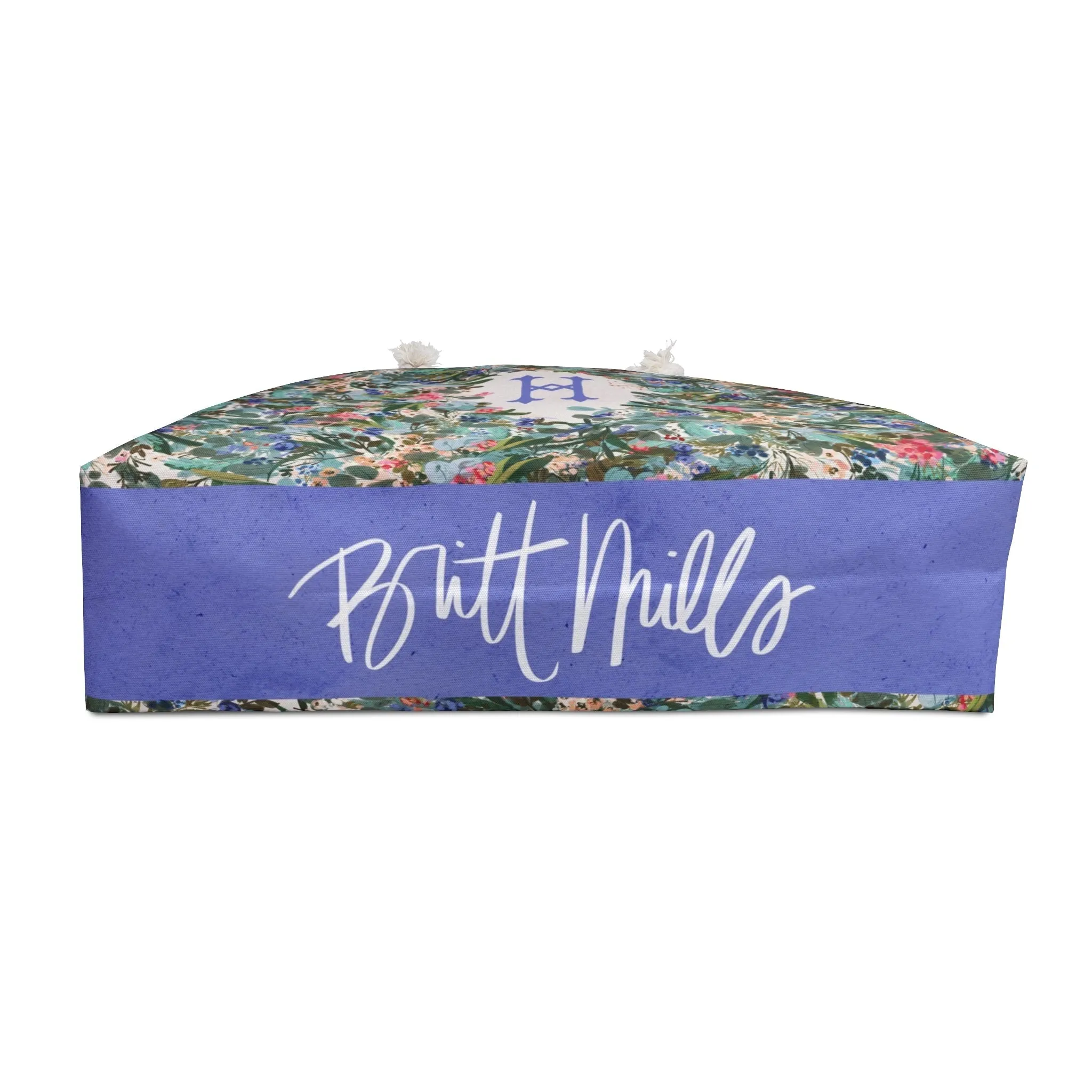 Siesta Key Monogrammed Carry-All Tote