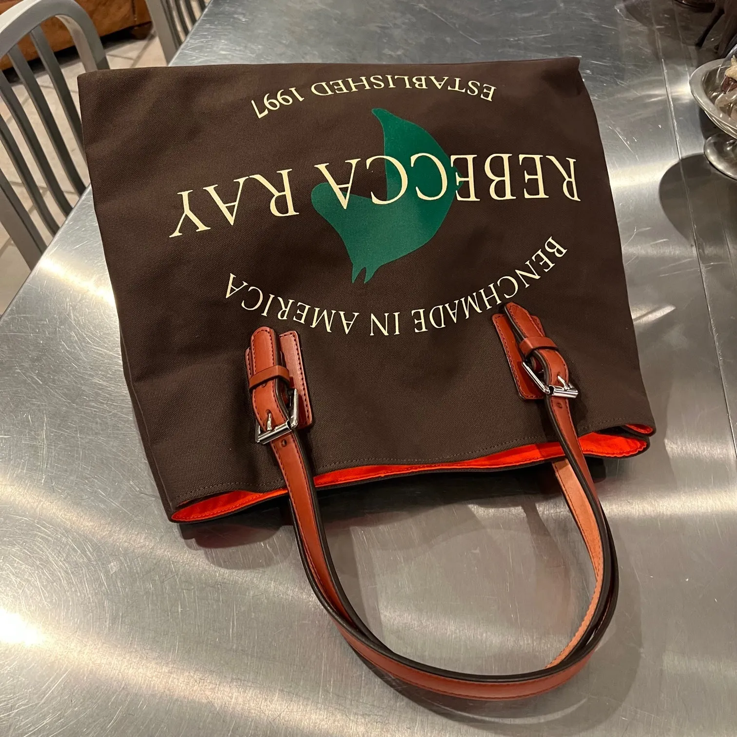 Signature Rebecca Ray Racing Tote
